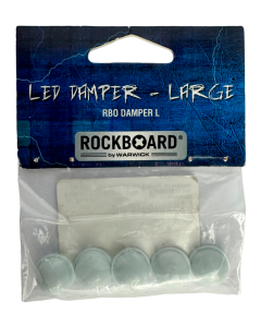 Tampa defrativa para LEDs brilhantes RockBoard - LED Damper,  Grande, 5 pcs. - RBO DAMPER L    