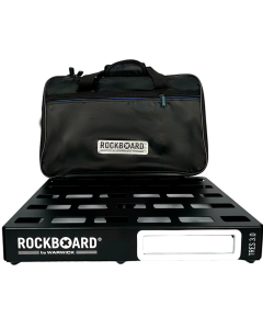 Base de Pedais com Gig Bag RockBoard TRES 3.0 - RBOB3.0TRESB