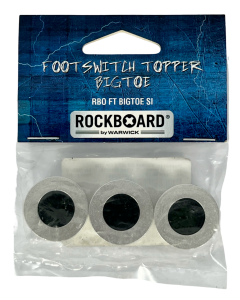 Topper de Pedal BigToe RockBoard, 3 unid. RBOFTBIGTOE SI - PRATA