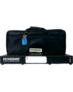 Base de Pedais com Gig Bag RockBoard TRES 3.2 - RBOB3.2TRESB