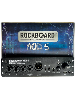 Modulo P/ Pedais RockBoard MOD 5 Cab SIM + DI Patchbay - RBO B MOD 5