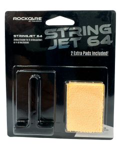 Limpador de cordas RockCare StringJet 64 -  (Guitarra de 6 cordas e Baixo de 4 cordas) - RB STRINGJET64