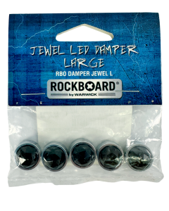 RockBoard - Jewel LED Damper, Grande - Tampa defrativa para LEDs brilhantes, 5 pcs.